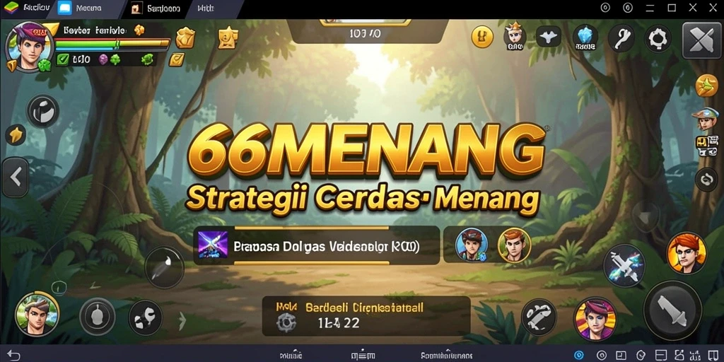 Tampilan gameplay 66MENANG dengan strategi mendalam dan seru.
