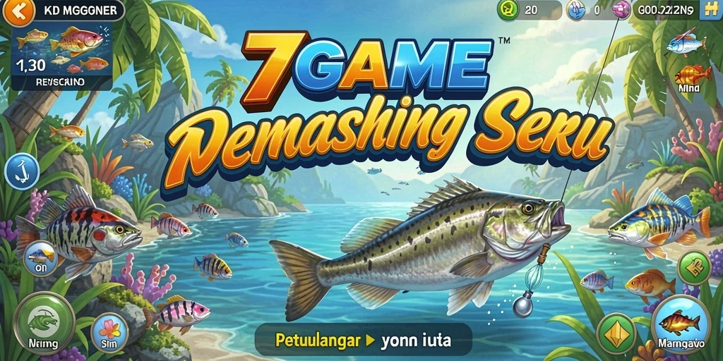 Gameplay seru memancing dengan grafis menawan di 7GAME.