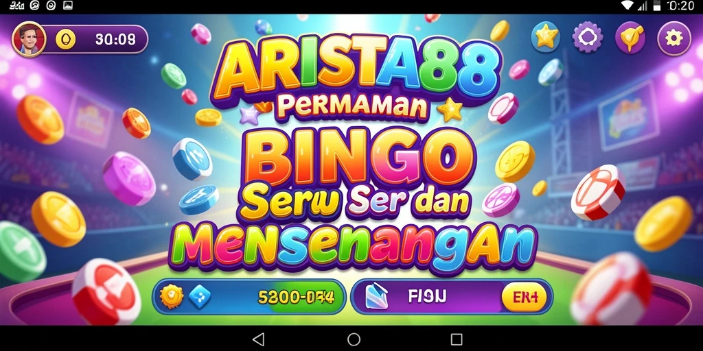 Tampilan gameplay seru dari ARISTA88 saat bermain Bingo.