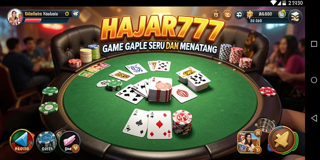 Tampilan gameplay HAJAR777 yang seru dan interaktif.