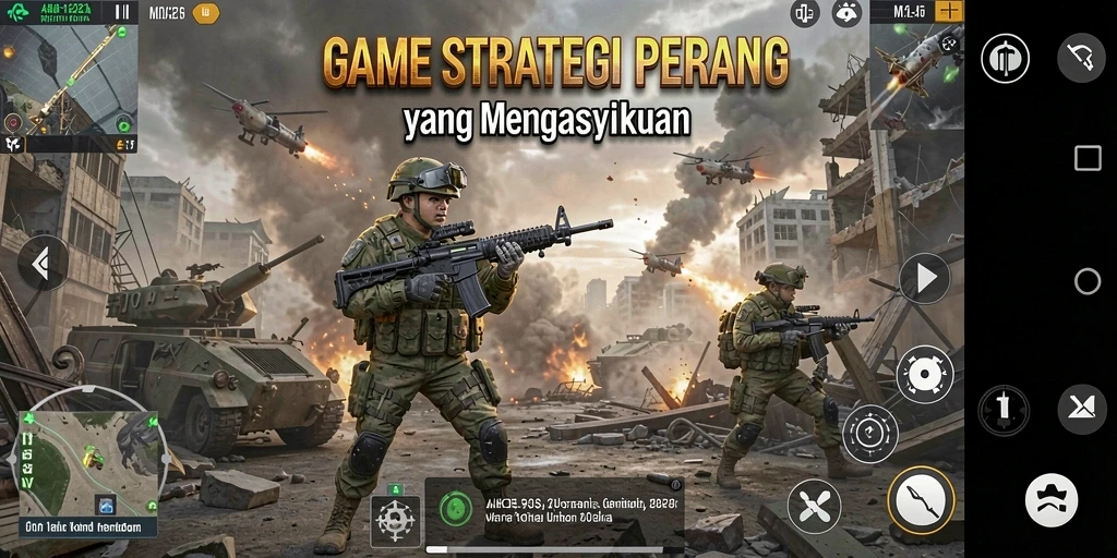 Tampilan menarik gameplay MPO1221 dalam pertempuran strategis.