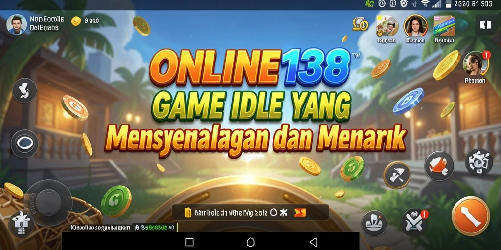 Tampilan gameplay <strong>ONLINE138</strong> yang menarik dan interaktif dari game Idle.