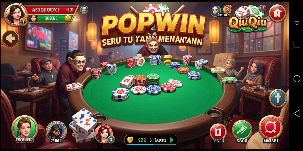 Gameplay seru dengan grafis menarik dari POPWIN.