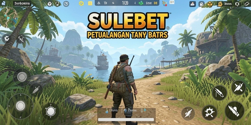 Screenshot gameplay SULEBET di dunia terbuka yang luas.