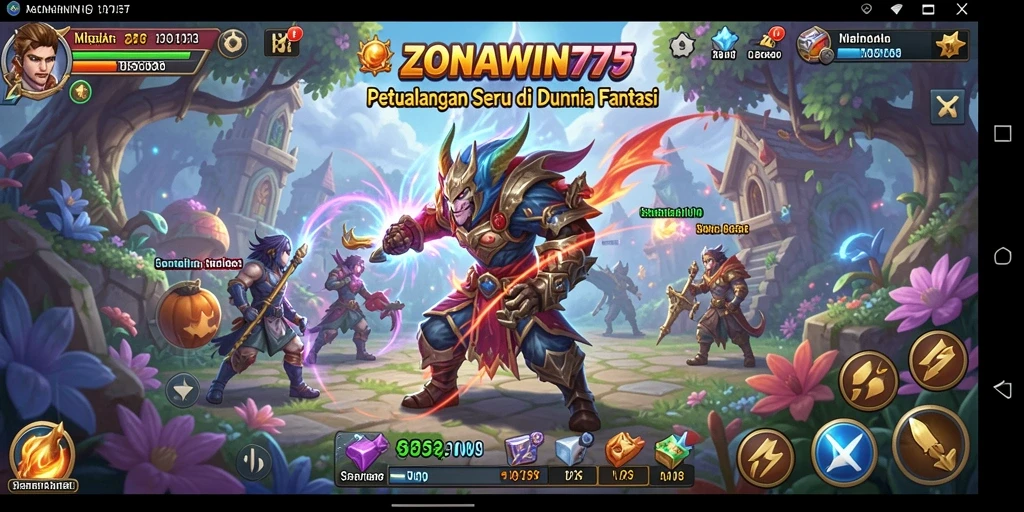Gameplay ZONAWIN777 yang menakjubkan dalam petualangan seru.